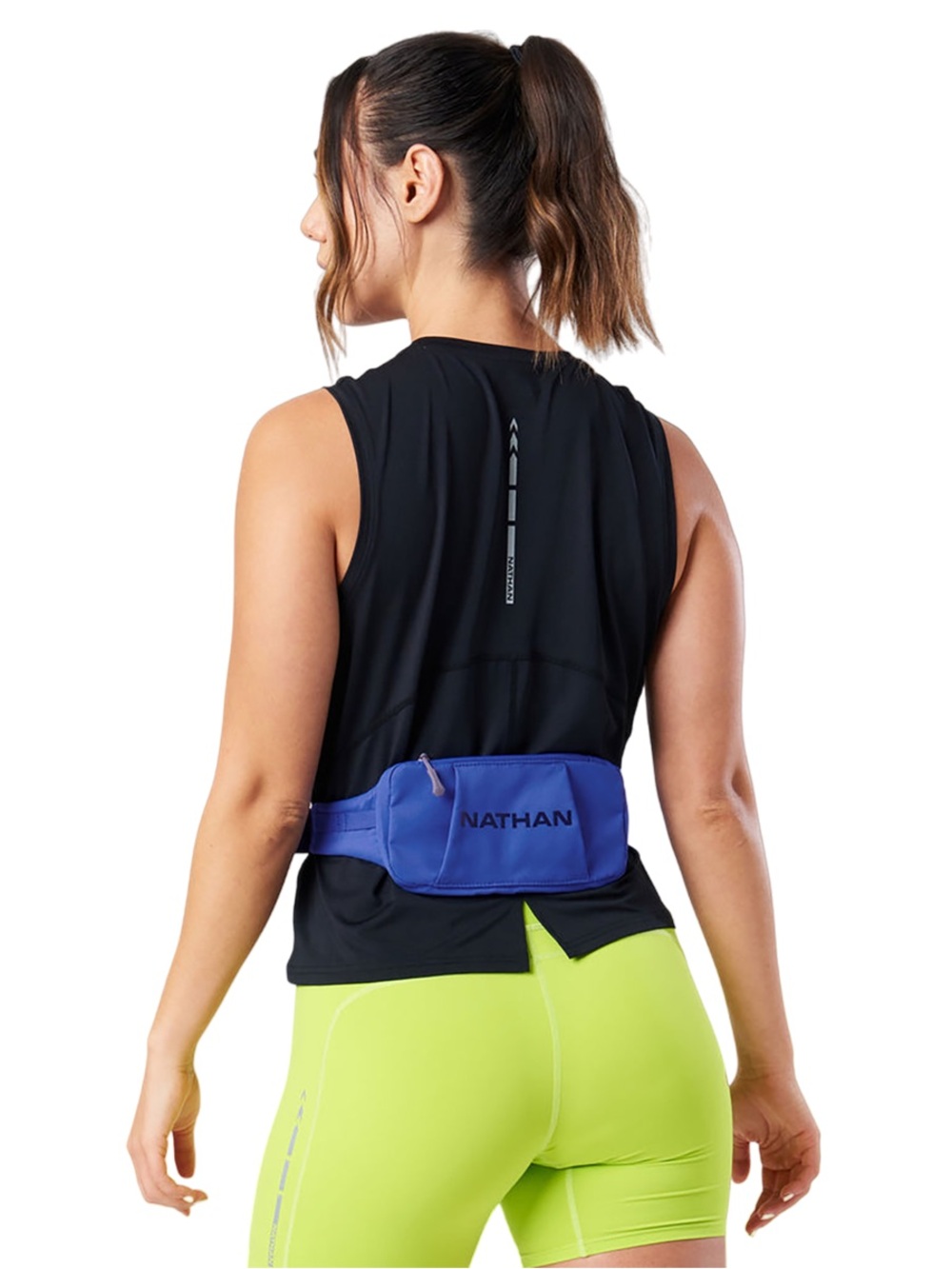 Nathan Blue Running Waist Pack Crossbody Belt